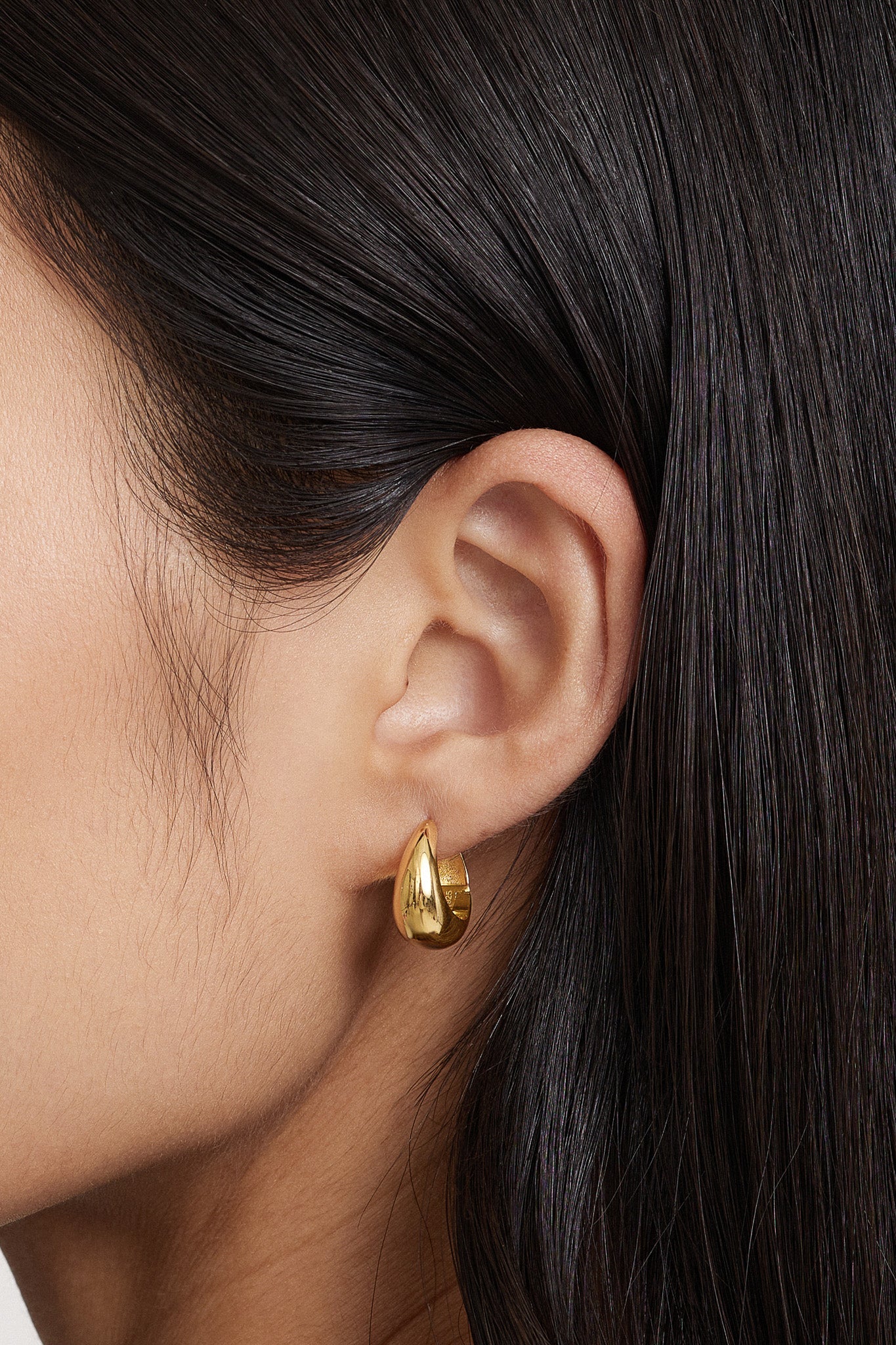 daughtersjewelry Dewy hoop ゴールド Dewy hoop - DAUGHTERS JEWELRY