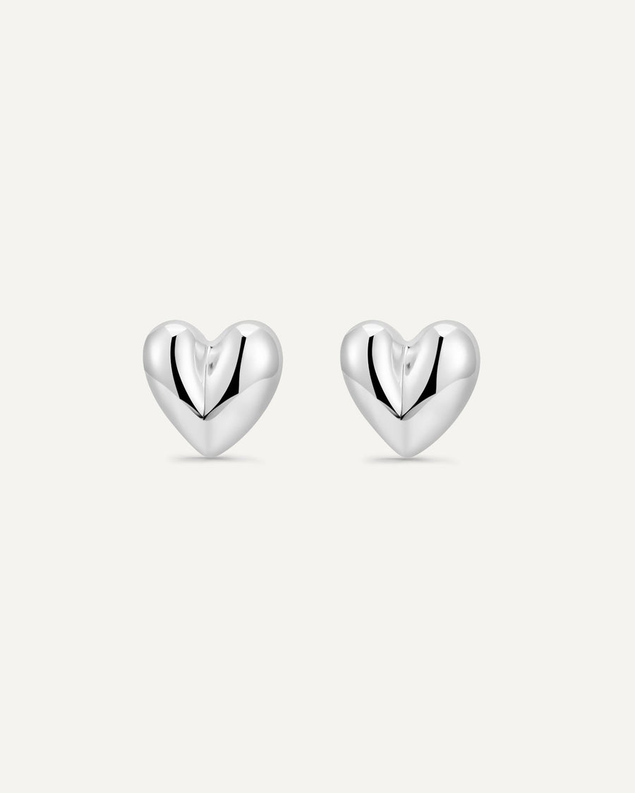 Heart studs