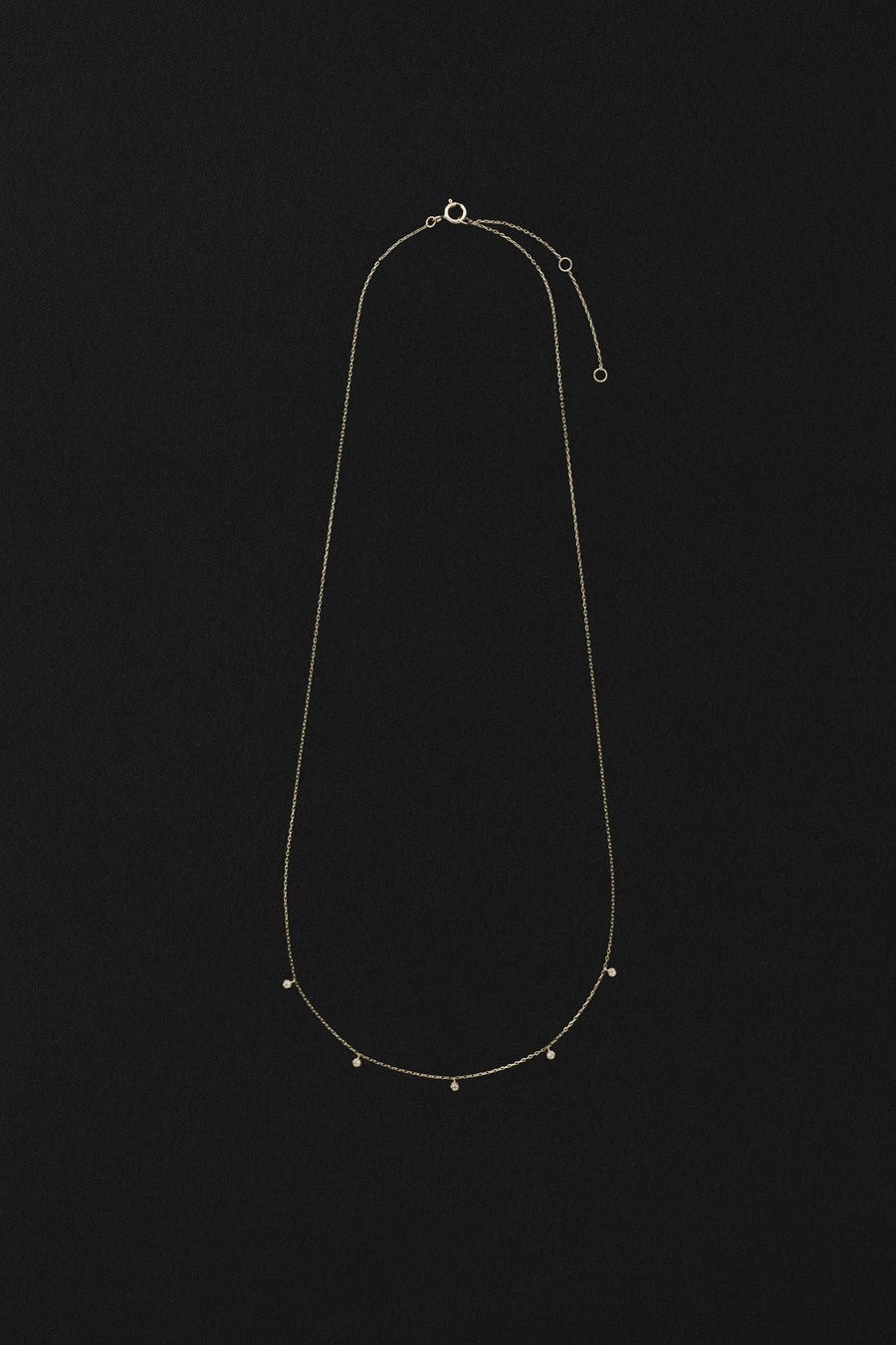 [14K] Roman stone necklace