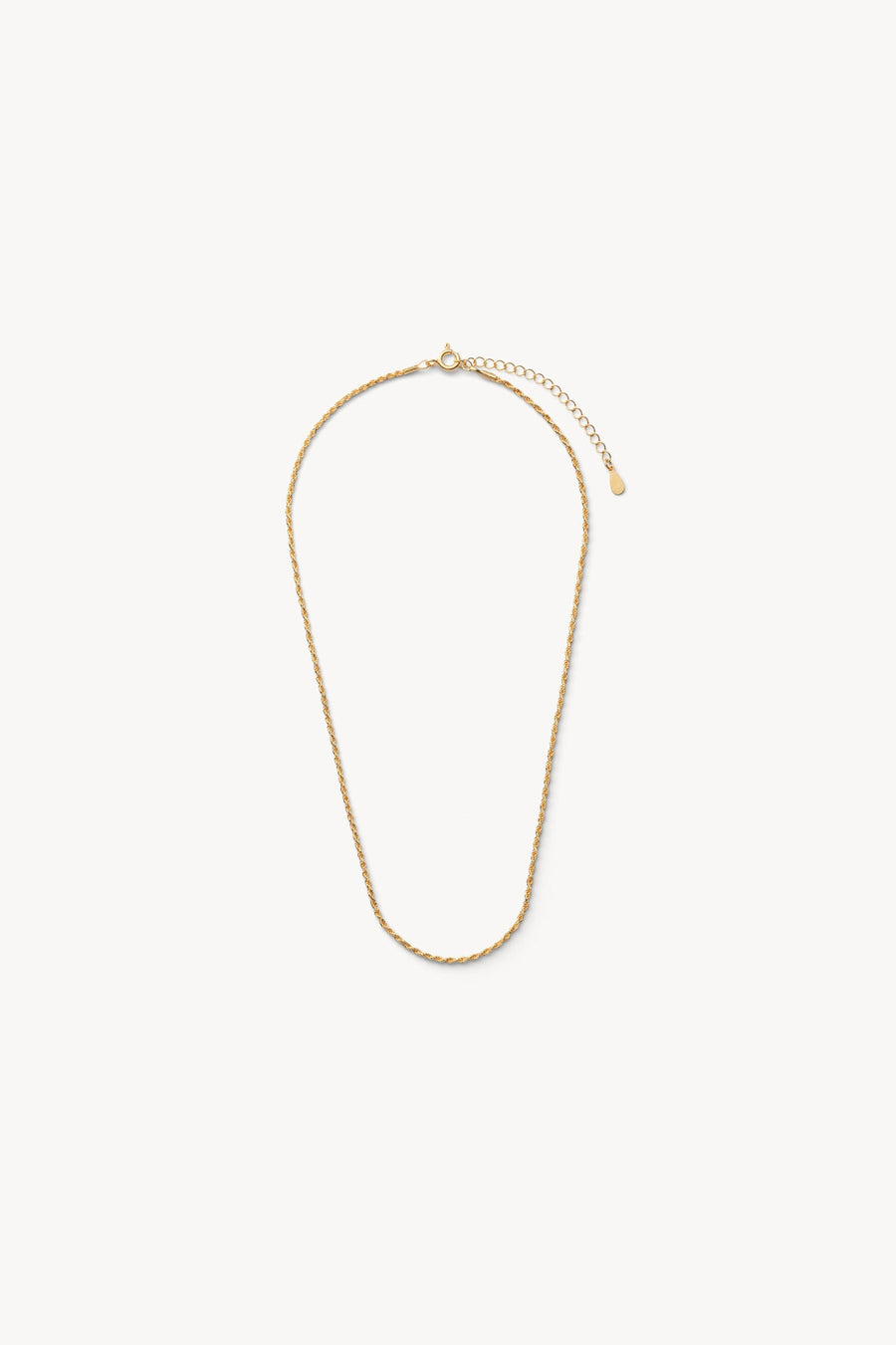 Twist chain necklace