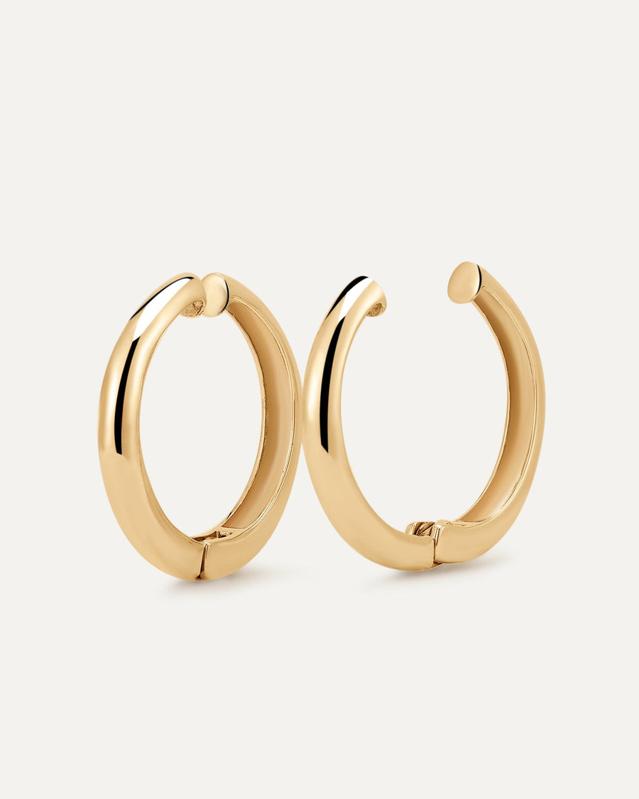 Hoop medium earrings