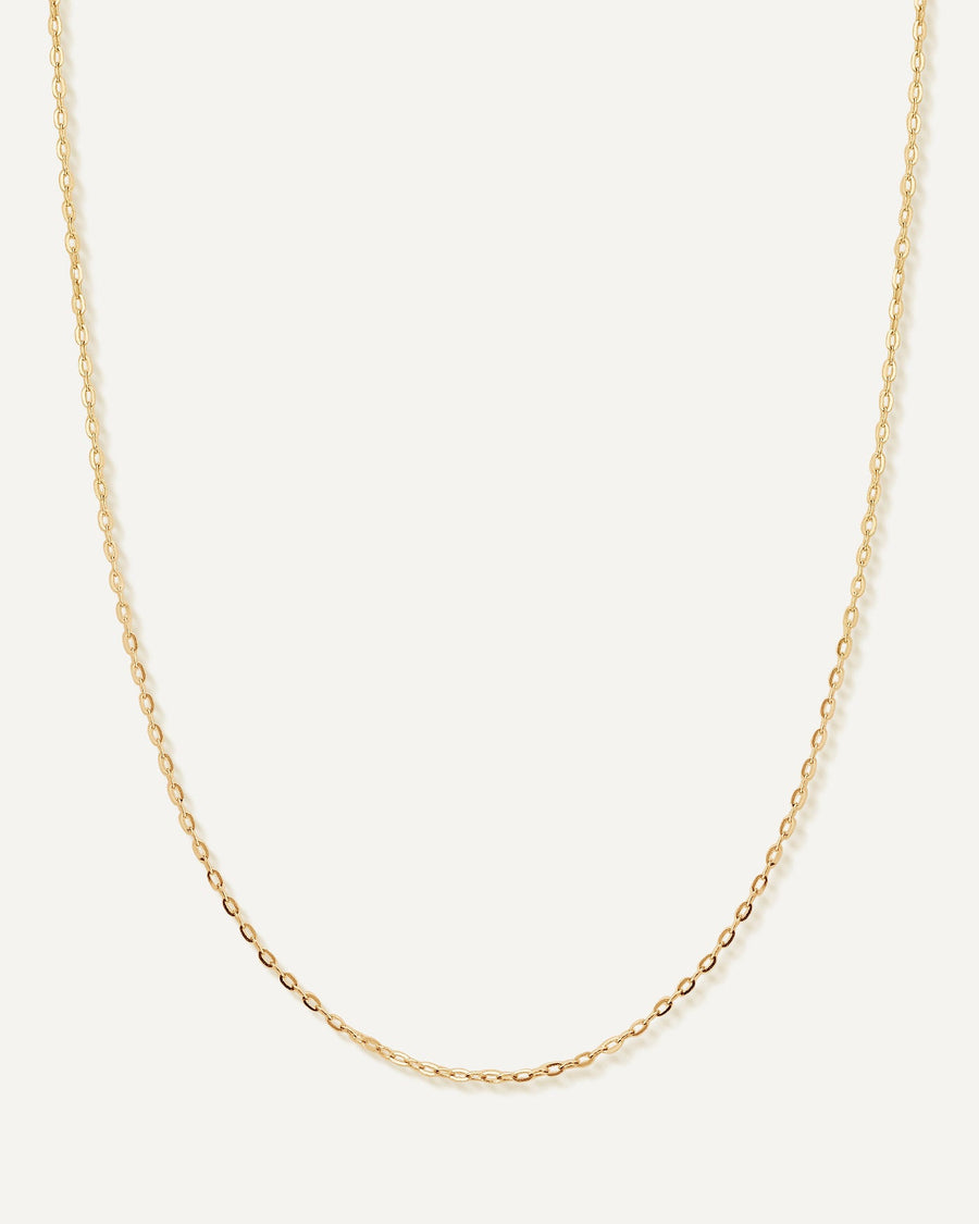 [14K] Skin chain necklace