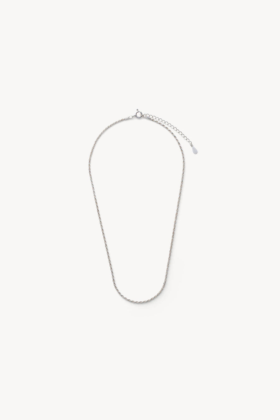 Twist chain necklace